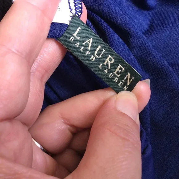 Ralph Lauren navy one piece swimsuit Size 6 - Picture 6 of 9